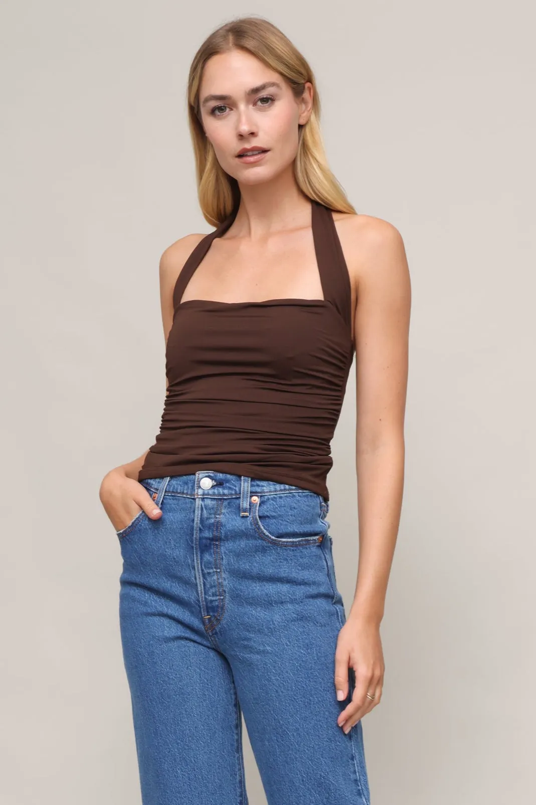 HoodedVersion Flirt Alert Halter Top
