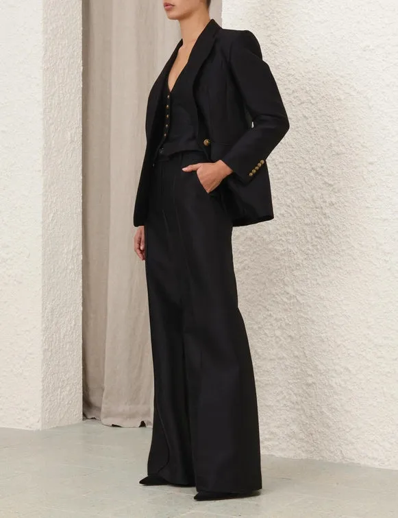 Hypnotic Tailored Jacket in Black suitable for school days