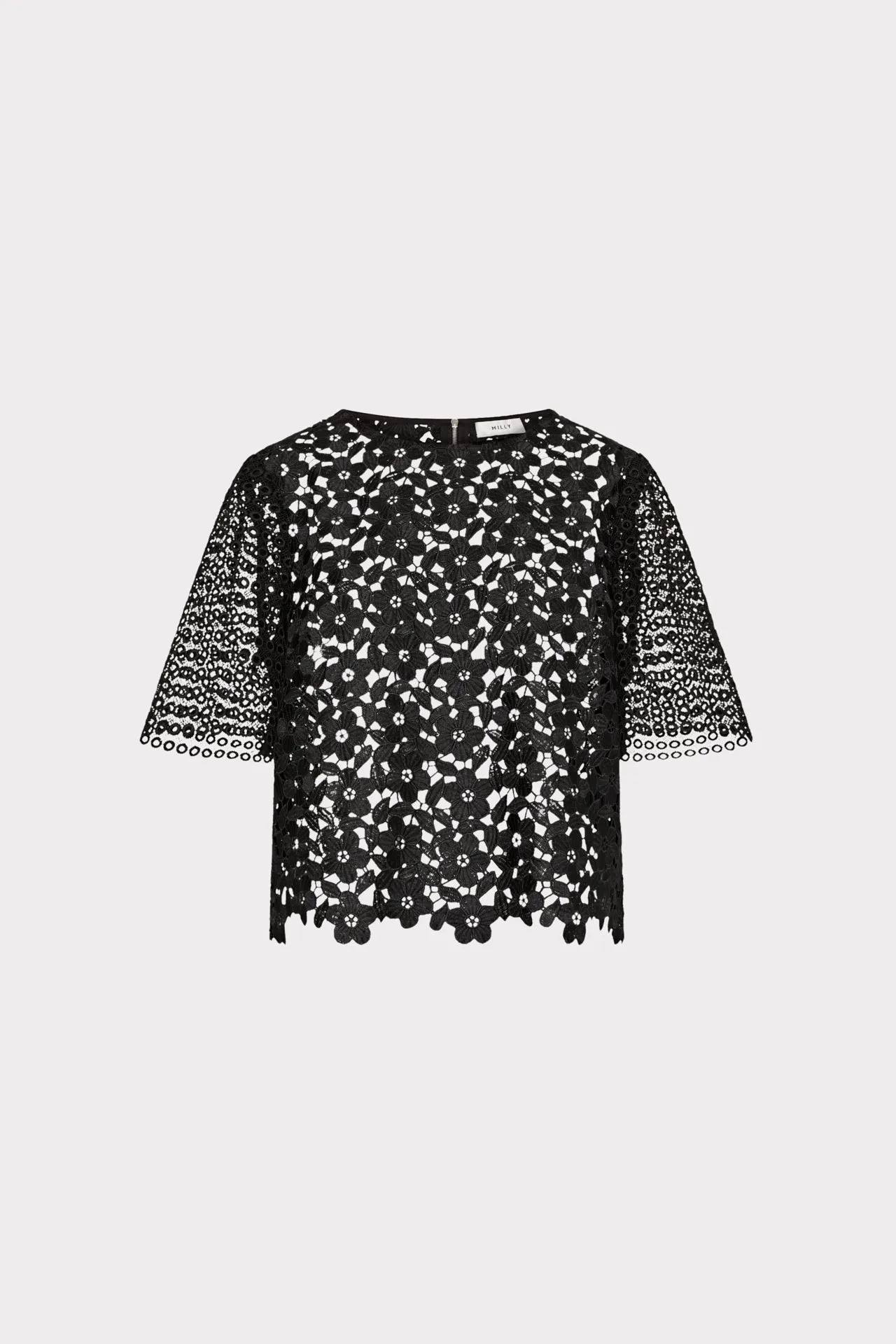 Trendy Look EcoFriendly Manufacturing Floral Geo Combo Lace Top