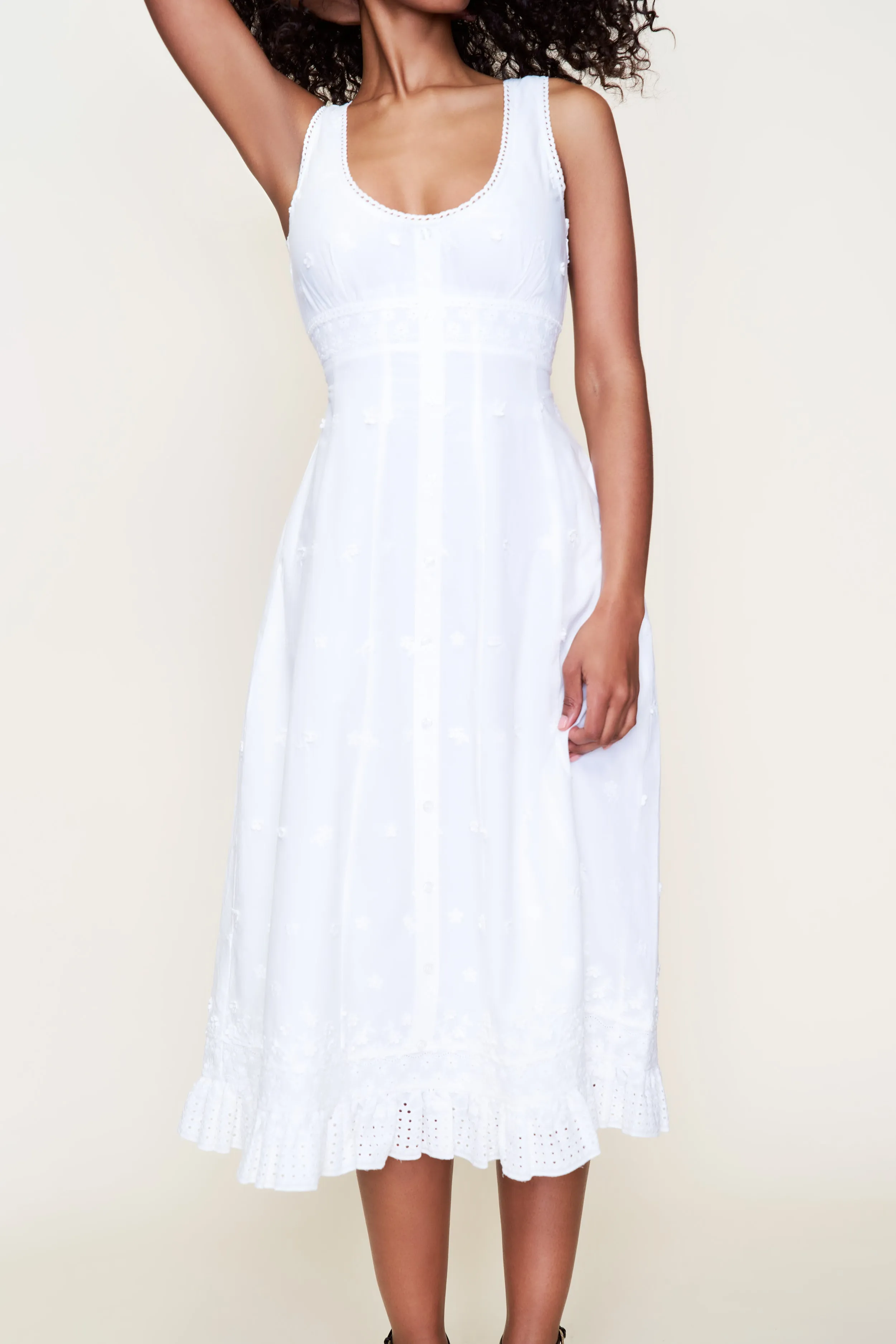 Lace Ease Refined touch Florrie Eyelet Dress