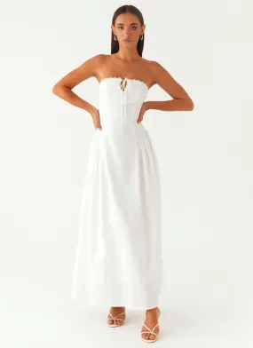 Fresh Glow Burleigh Maxi Dress - Ivory
