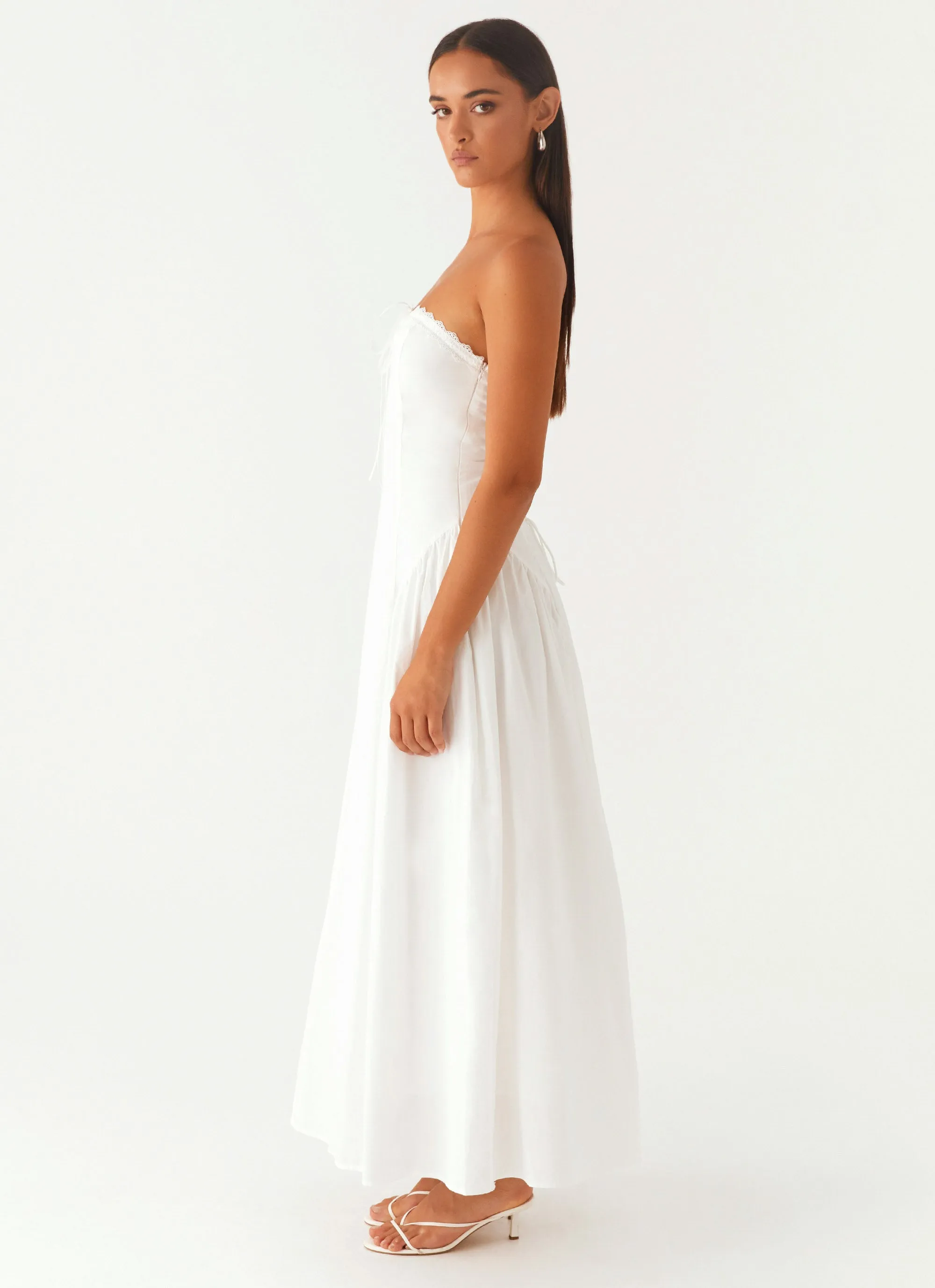 Burleigh Maxi Dress - Ivory Spring Flow