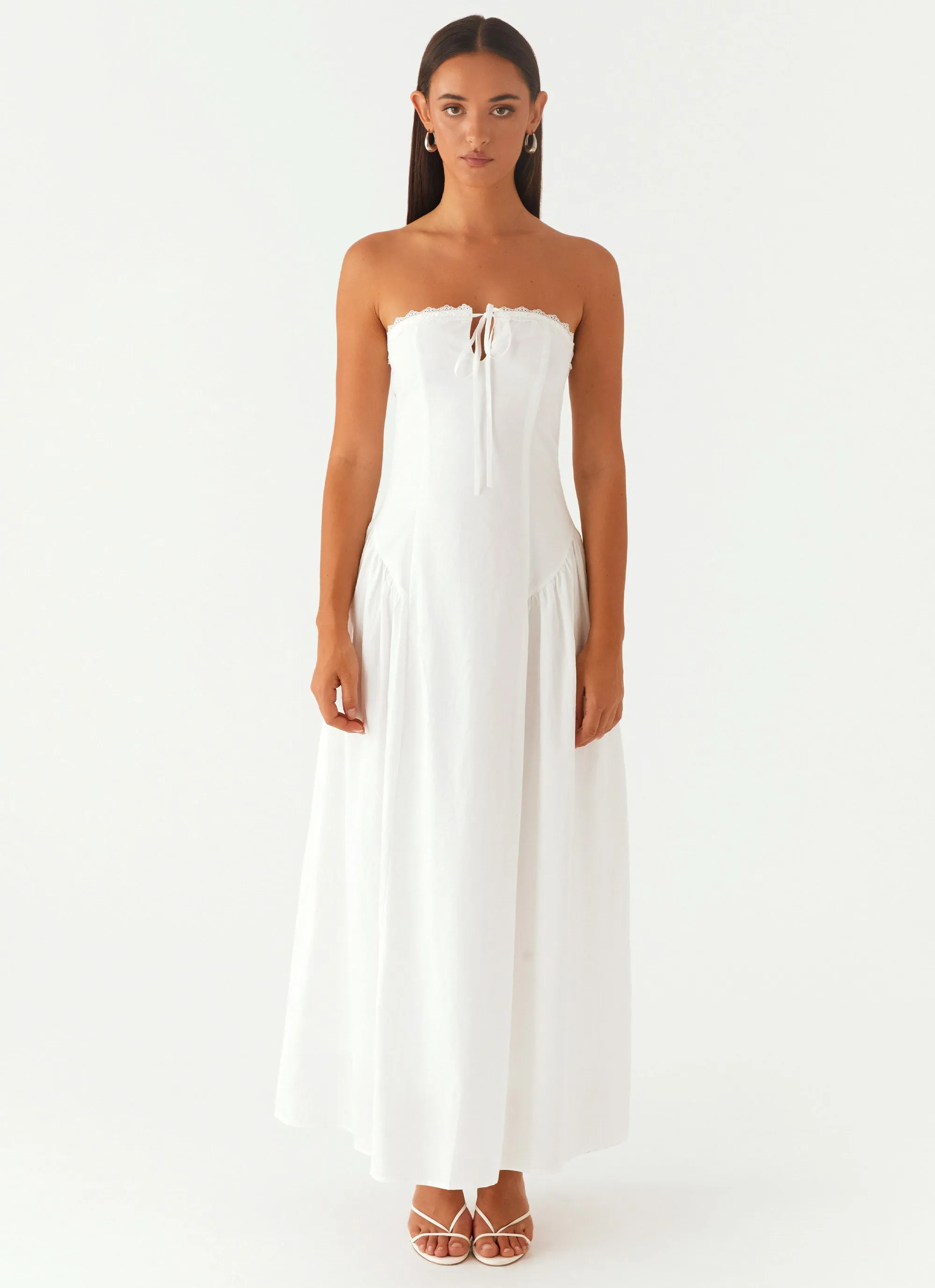 All Inclusive Modest Look Burleigh Maxi Dress - Ivory