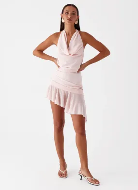 High Street Fashion In Your Thoughts Mini Dress - Pink
