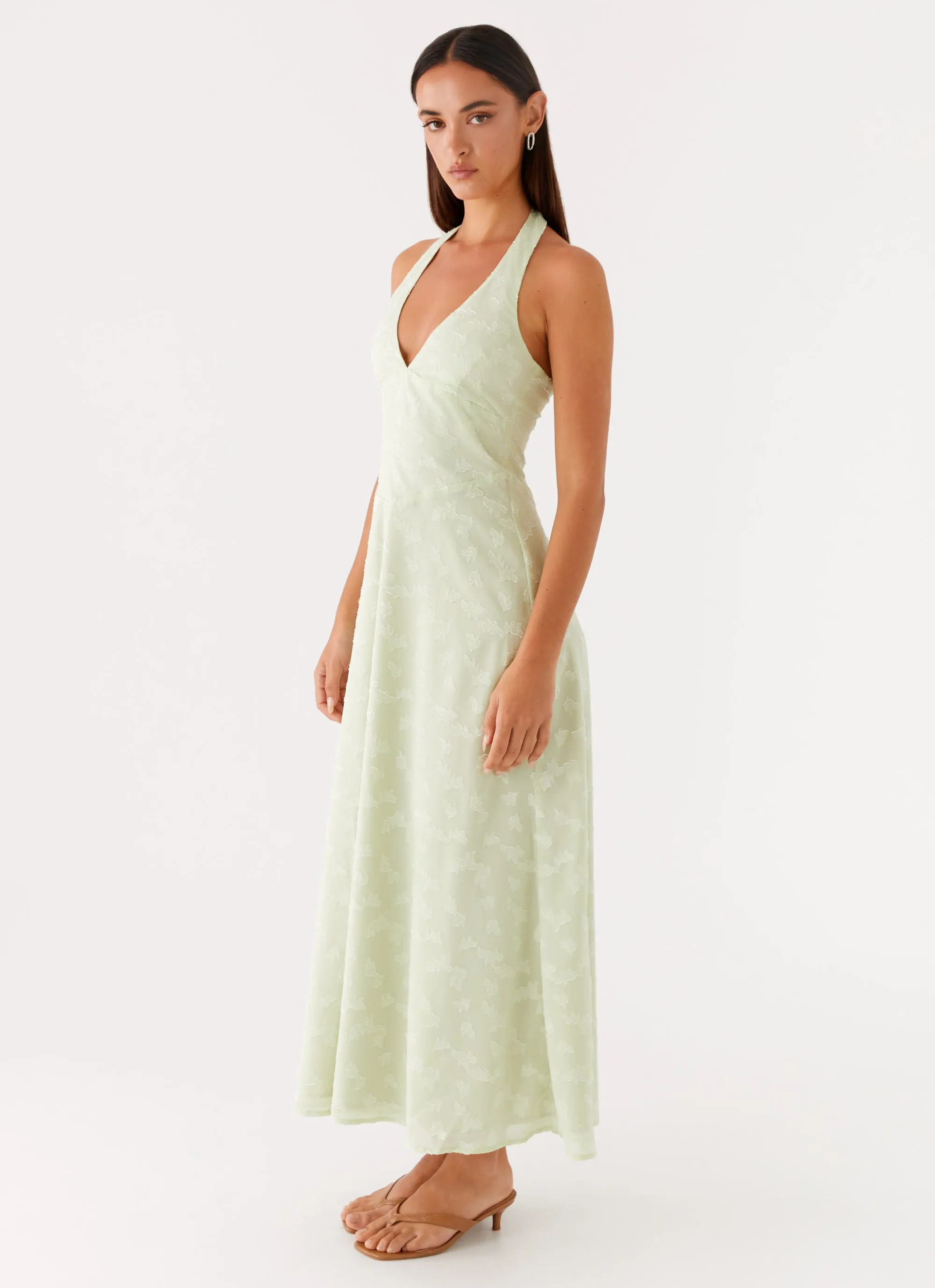 Chic Rhythm Easy Flow Francesca Midi Dress - Sage
