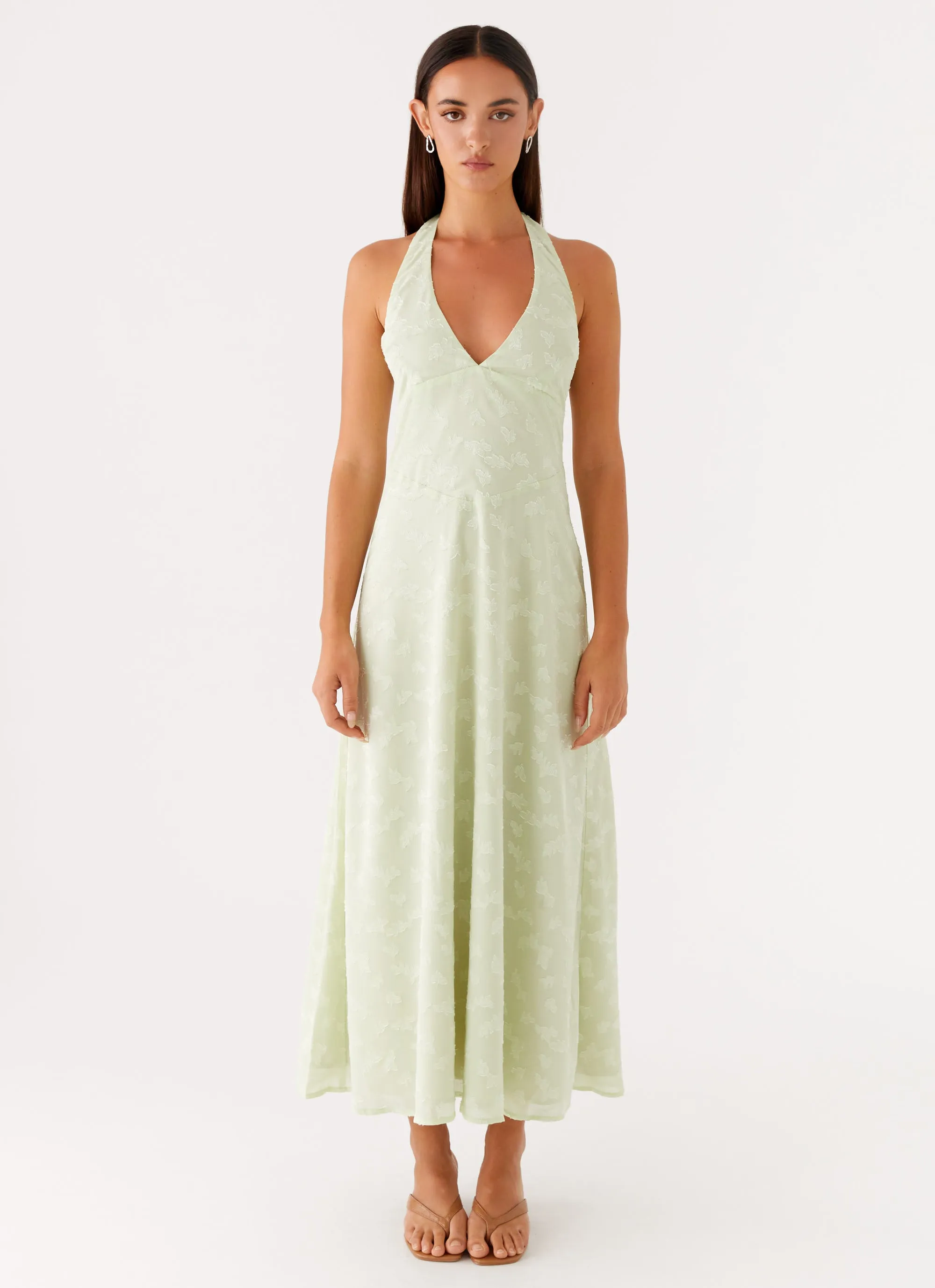 Francesca Midi Dress - Sage Resort Ready