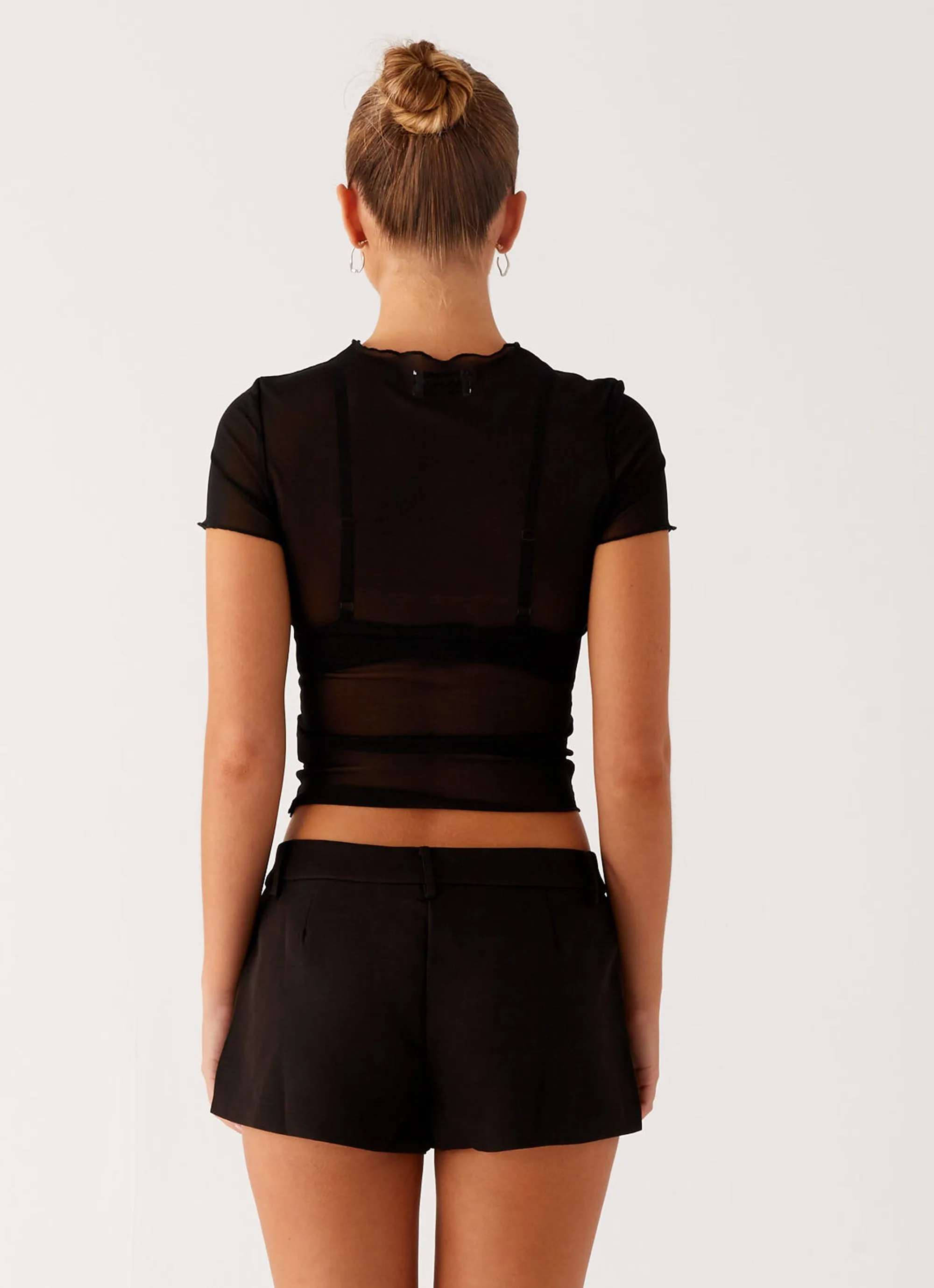 Anti Odor Technology Freedom Mini Shorts - Black