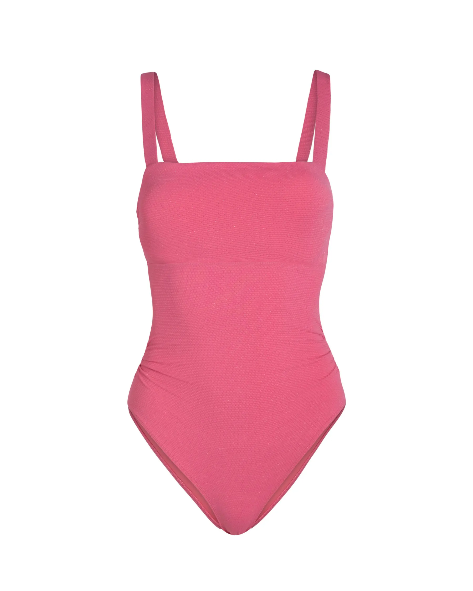 Seasonal Trend Sun Lover Jori One Piece In Hibiscus Metallic