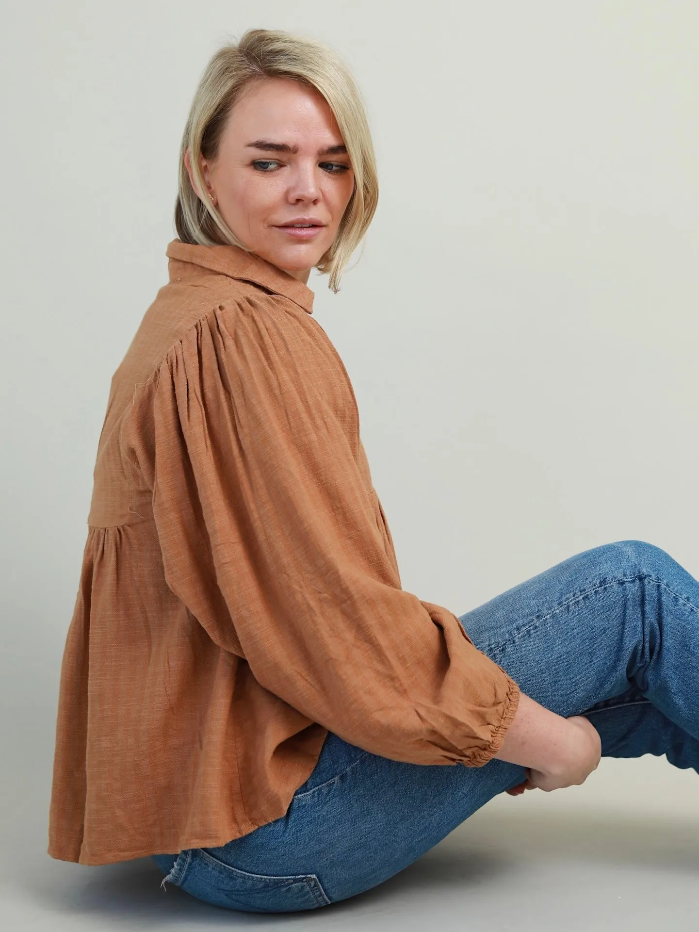 Freshly Picked Blouse Tailored Seams