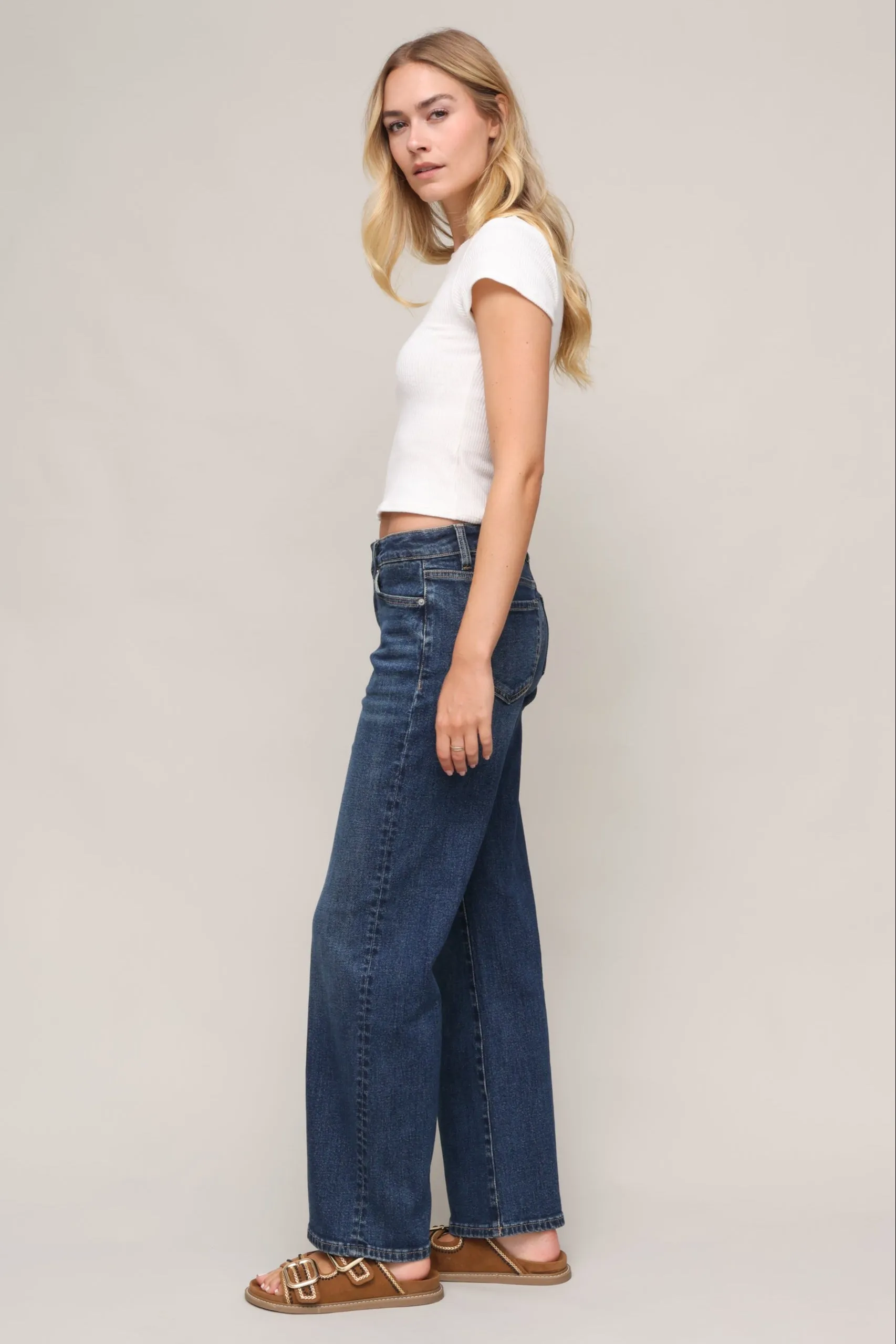 Gabby Sweater Rib Short Sleeve Anti Pilling Finish