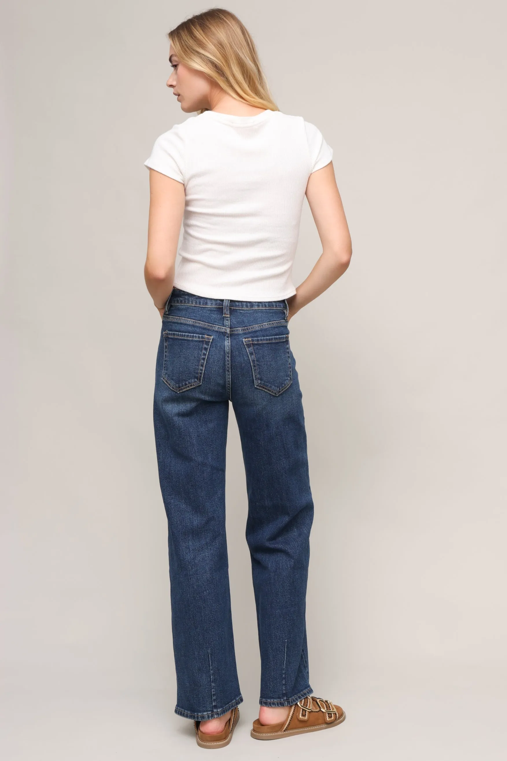 Gabby Sweater Rib Short Sleeve Fade Resistant Treatment