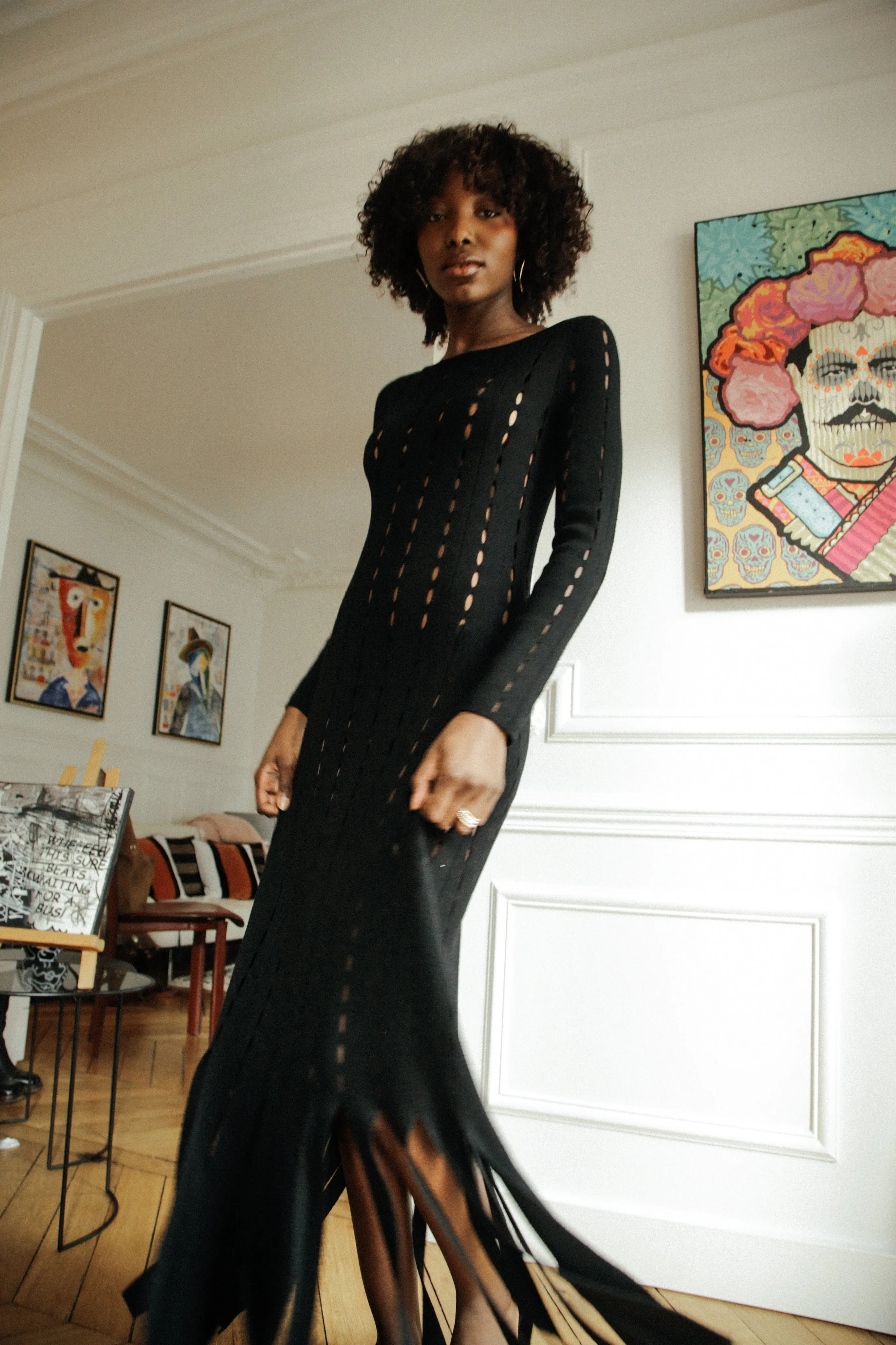 Gemma Maxi Dress Sleek Layer Cozy Base