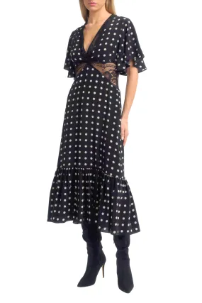 Outdoor Scene Gia Dress with Lace