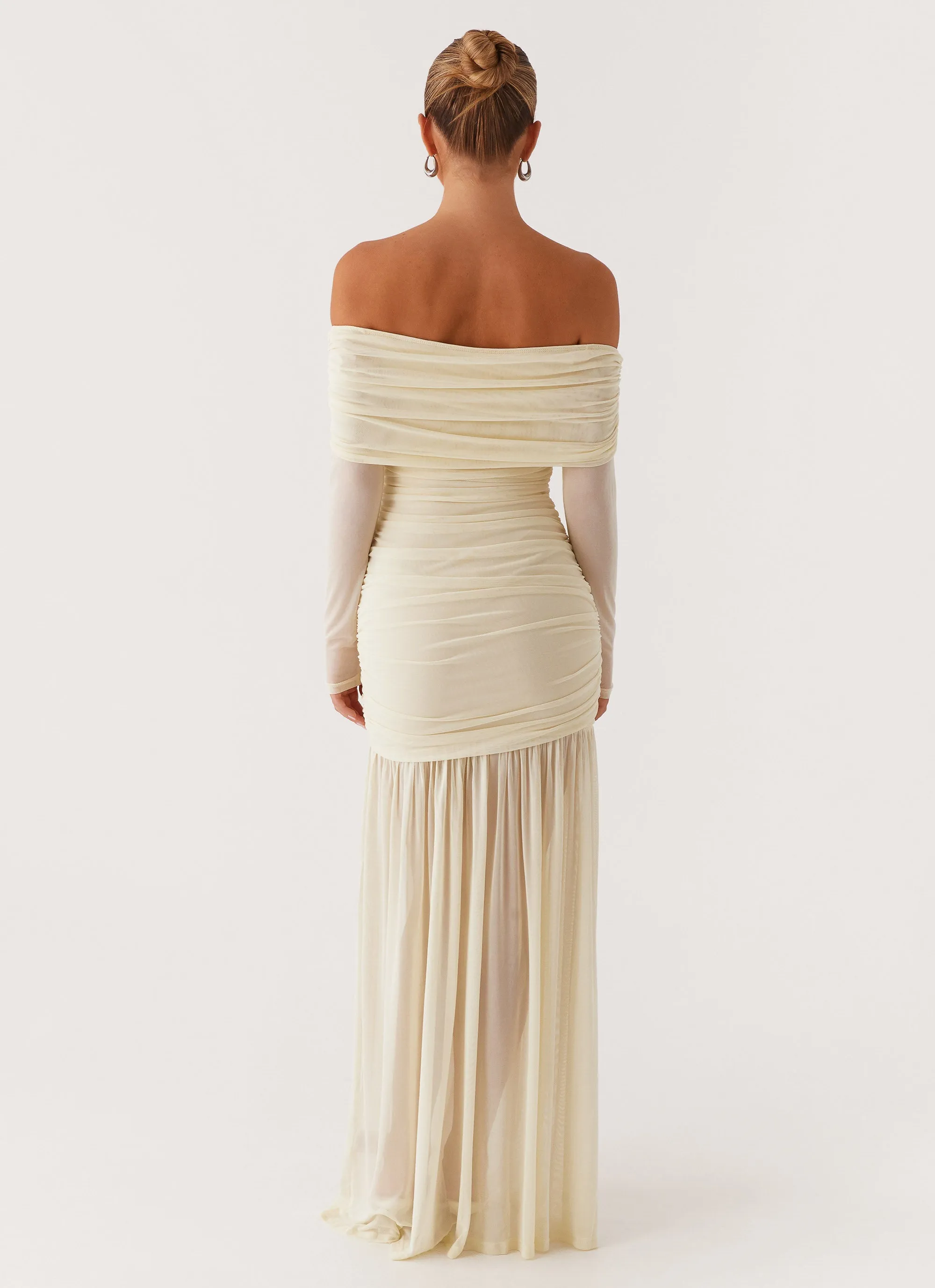 Ginny Maxi Dress - Yellow Gradient Shade