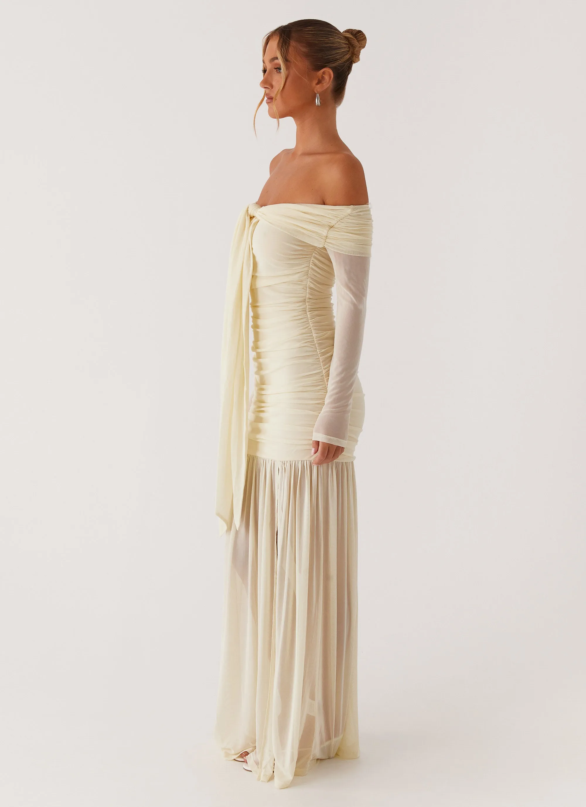Calm Beauty Cozy Fit Ginny Maxi Dress - Yellow