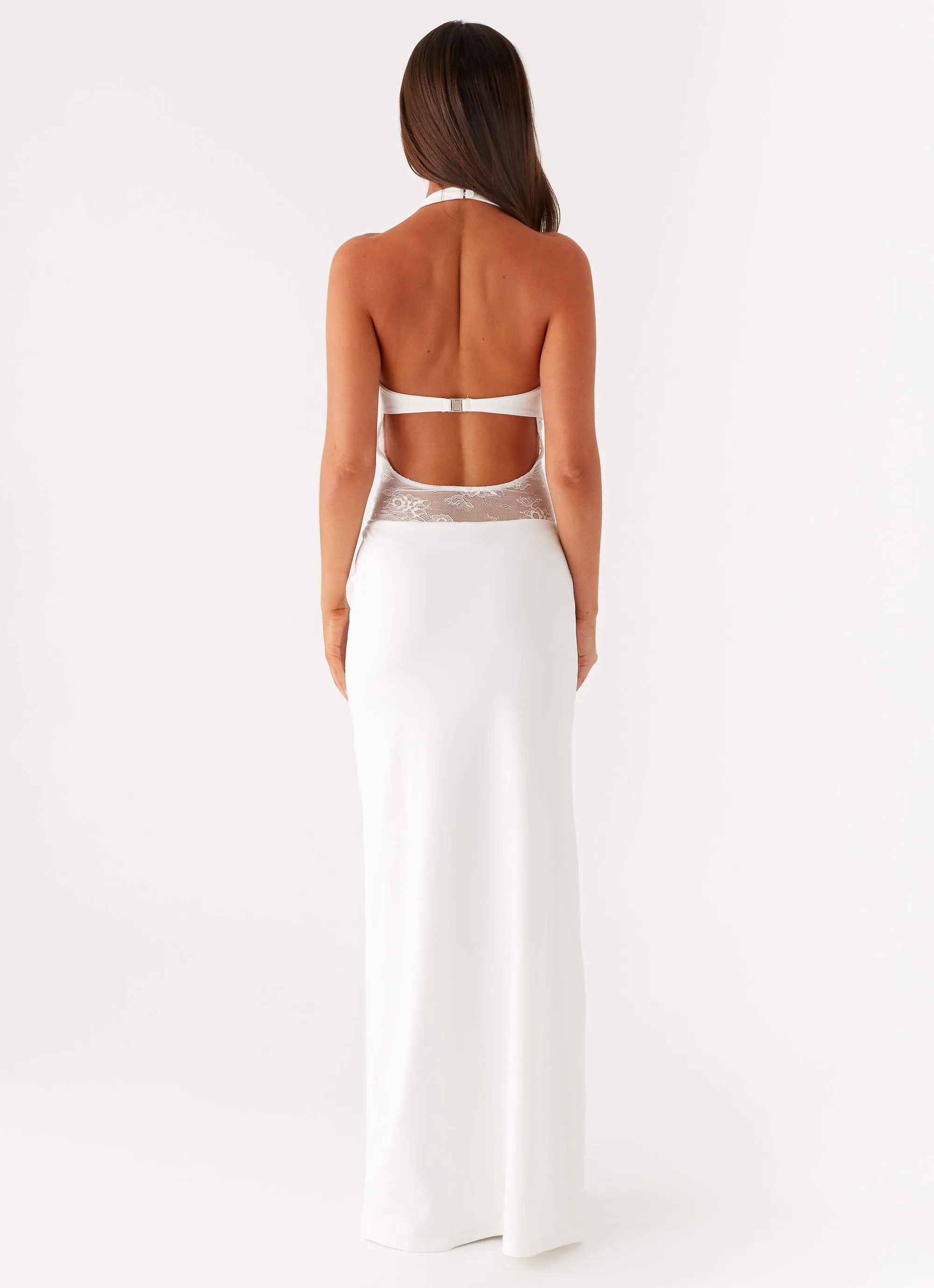 Main Focus Maxi Dress - White Travel Style