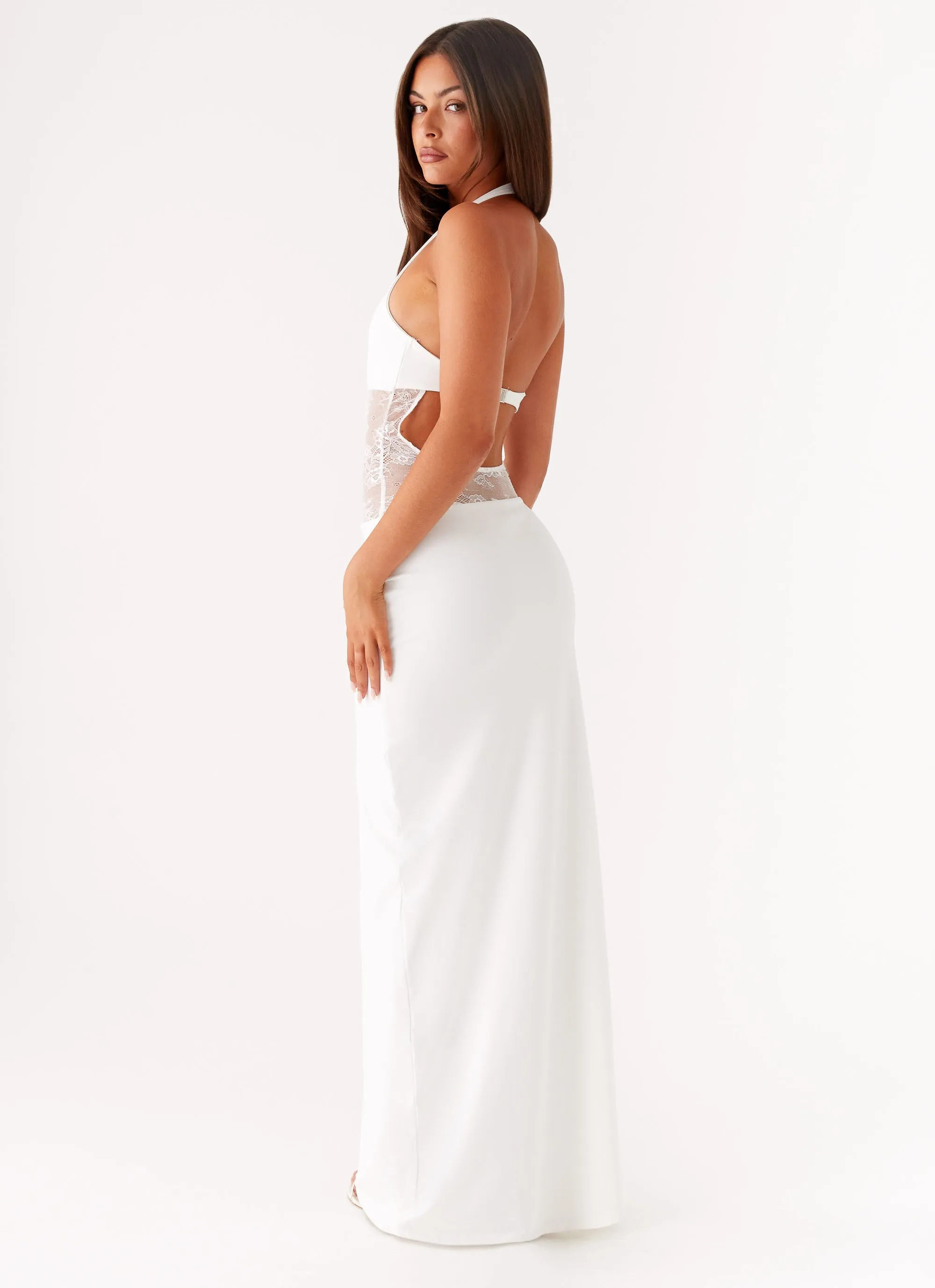 Versatile-Style Resort Vibes Main Focus Maxi Dress - White