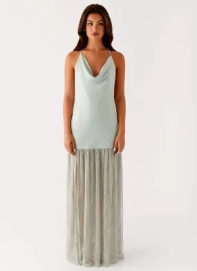 Cozy Fit Kylie Maxi Dress - Sage
