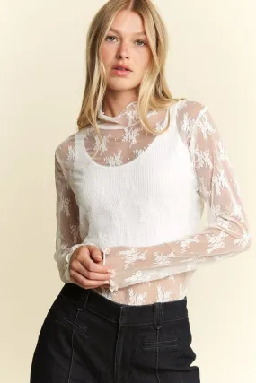 Grace Long Sleeve Top HoodedVersion Butter Soft Handfeel