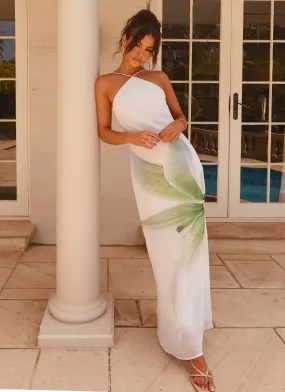 Blossom Hearts Maxi Dress - Dahlia Ash Comfortable fit Minimal Detail