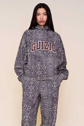 Guizio Pullover Hoodie Stretchable Waistband Modern Layer