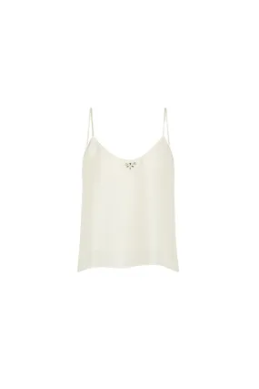 Variable Tension Adjustment Habotai Silk Crystal Top