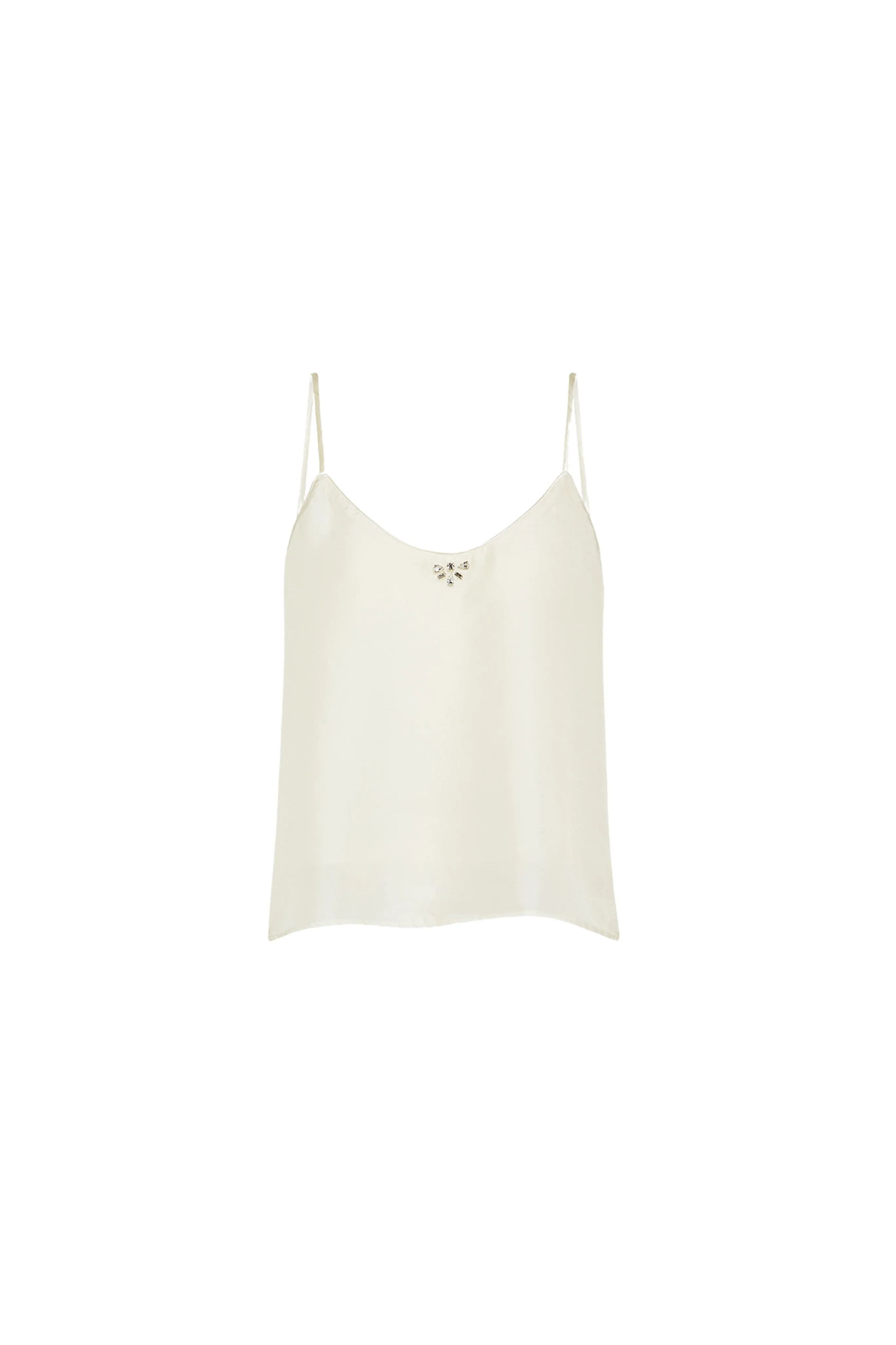 Variable Tension Adjustment Habotai Silk Crystal Top