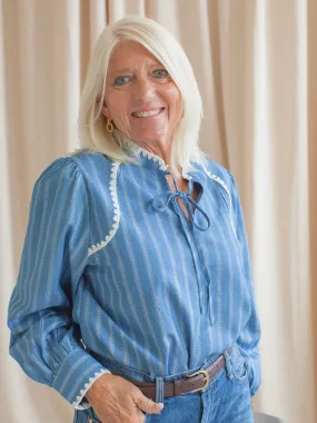 Sport Top Hadley Peasant Blouse