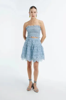 HARPER MINI SKIRT SKY Versatile Comfort Chilly Weather Comfort