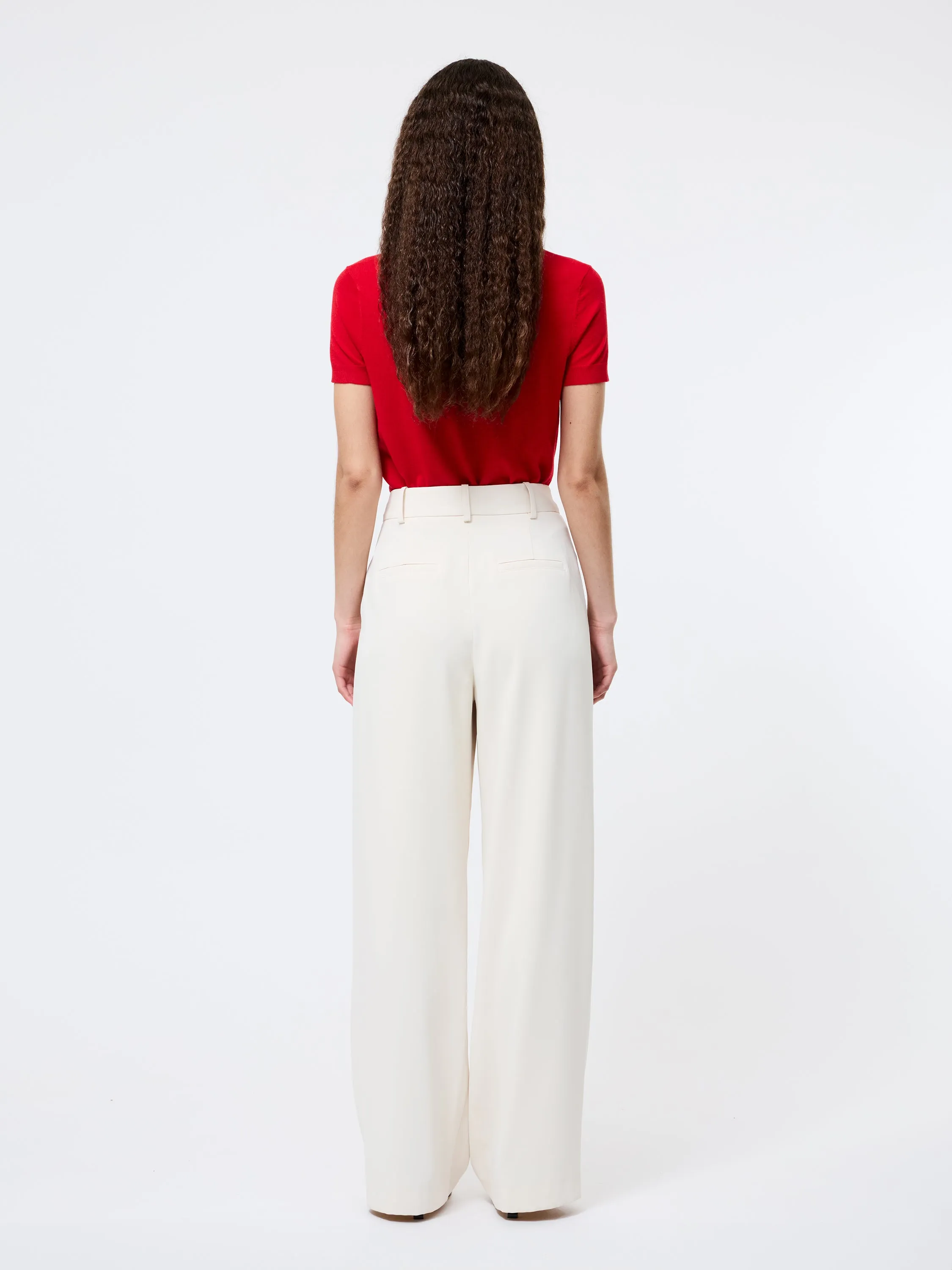 Quick Conversion Hem Neutral Tone Harry Suiting Trousers