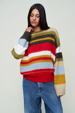 Fresh Look Hawley Oversized Stripe Wool Jumper