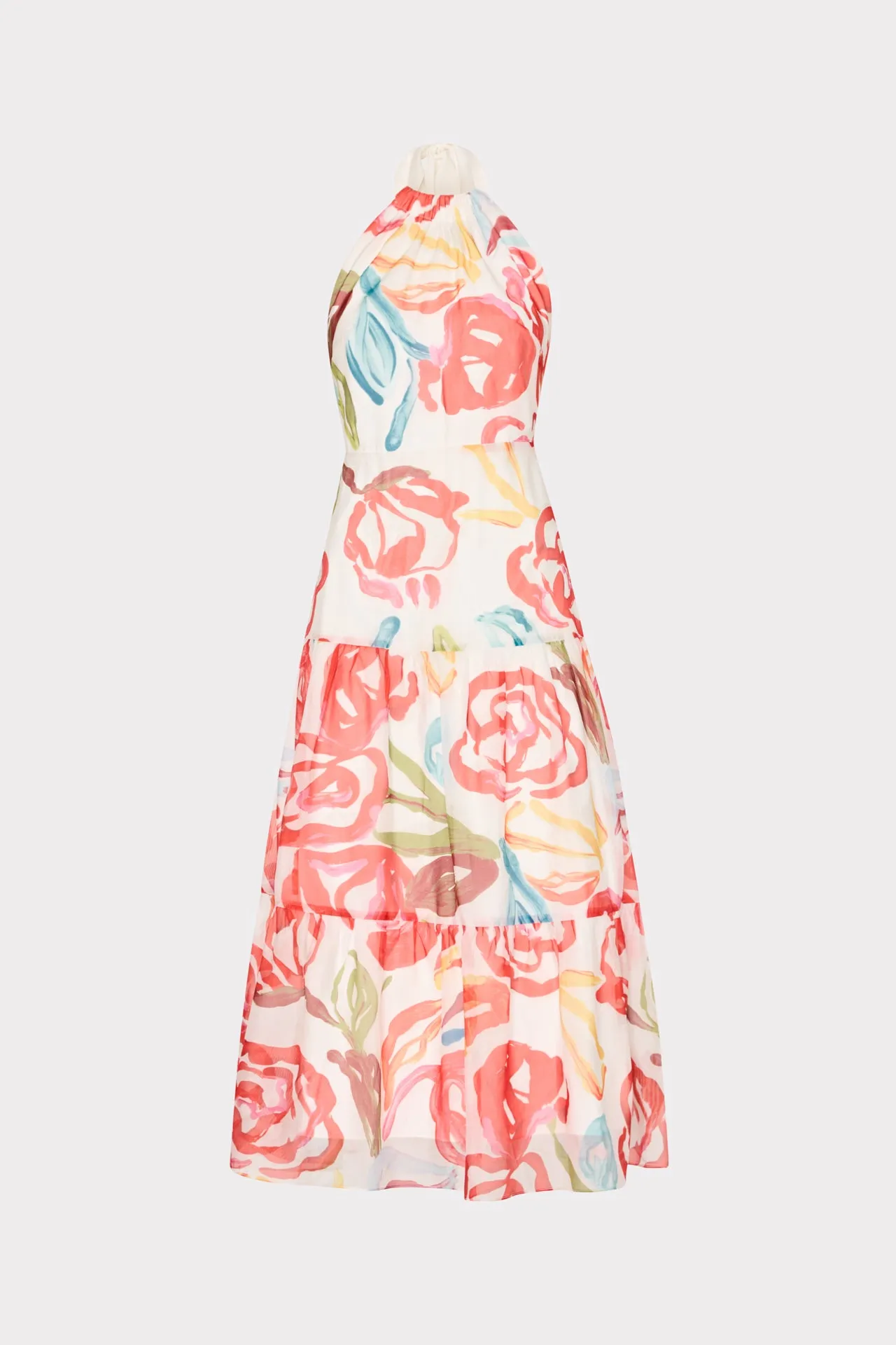 Fresh Mood Hayden Floraison Rouge Organza Dress