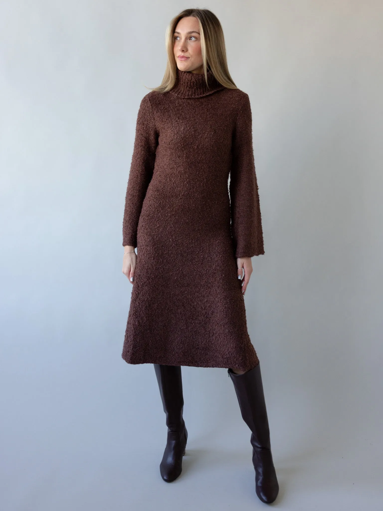 Hazel Sweater Dress Travel Style