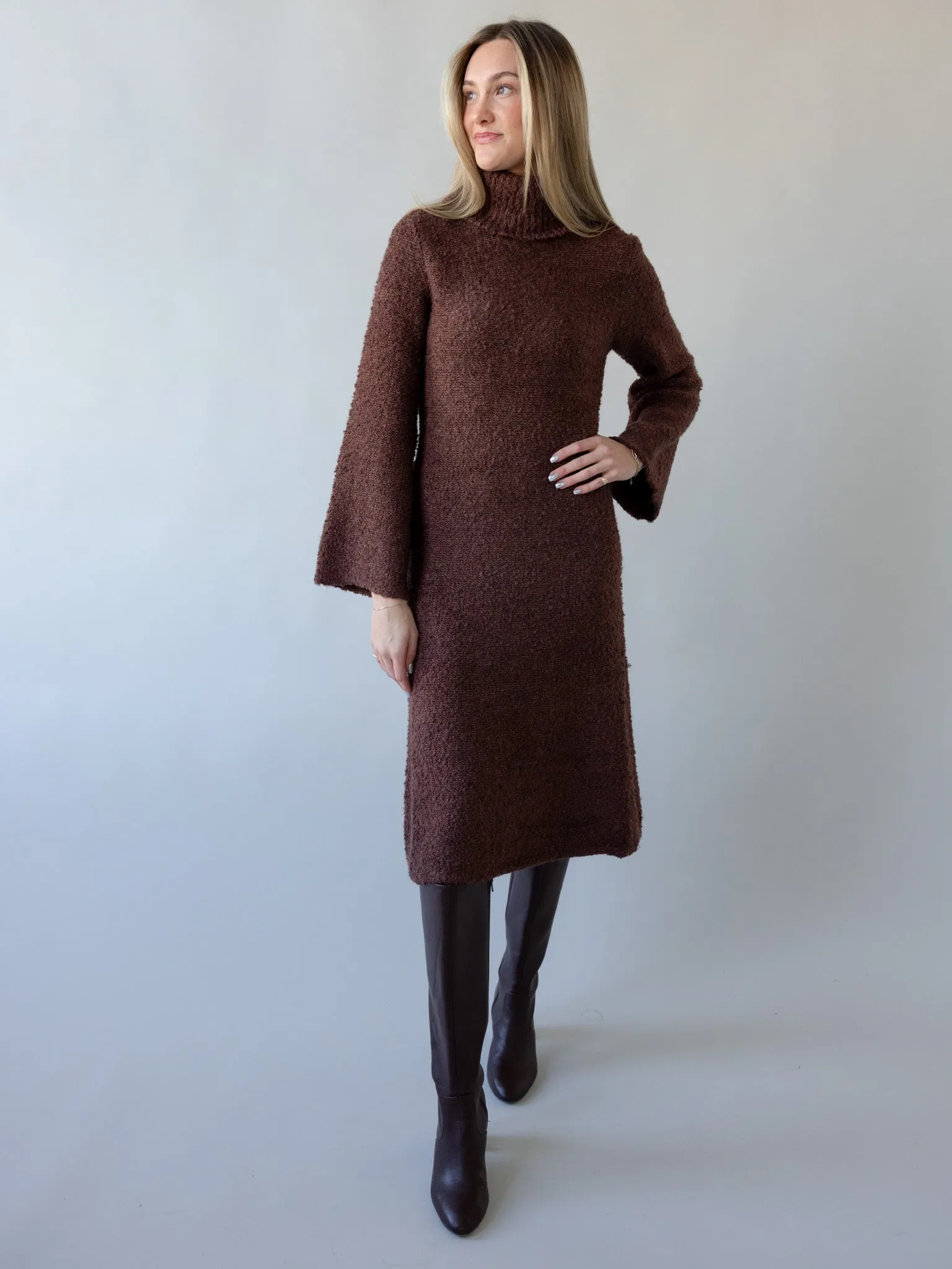 Hazel Sweater Dress Gentle Fit Calm Touch