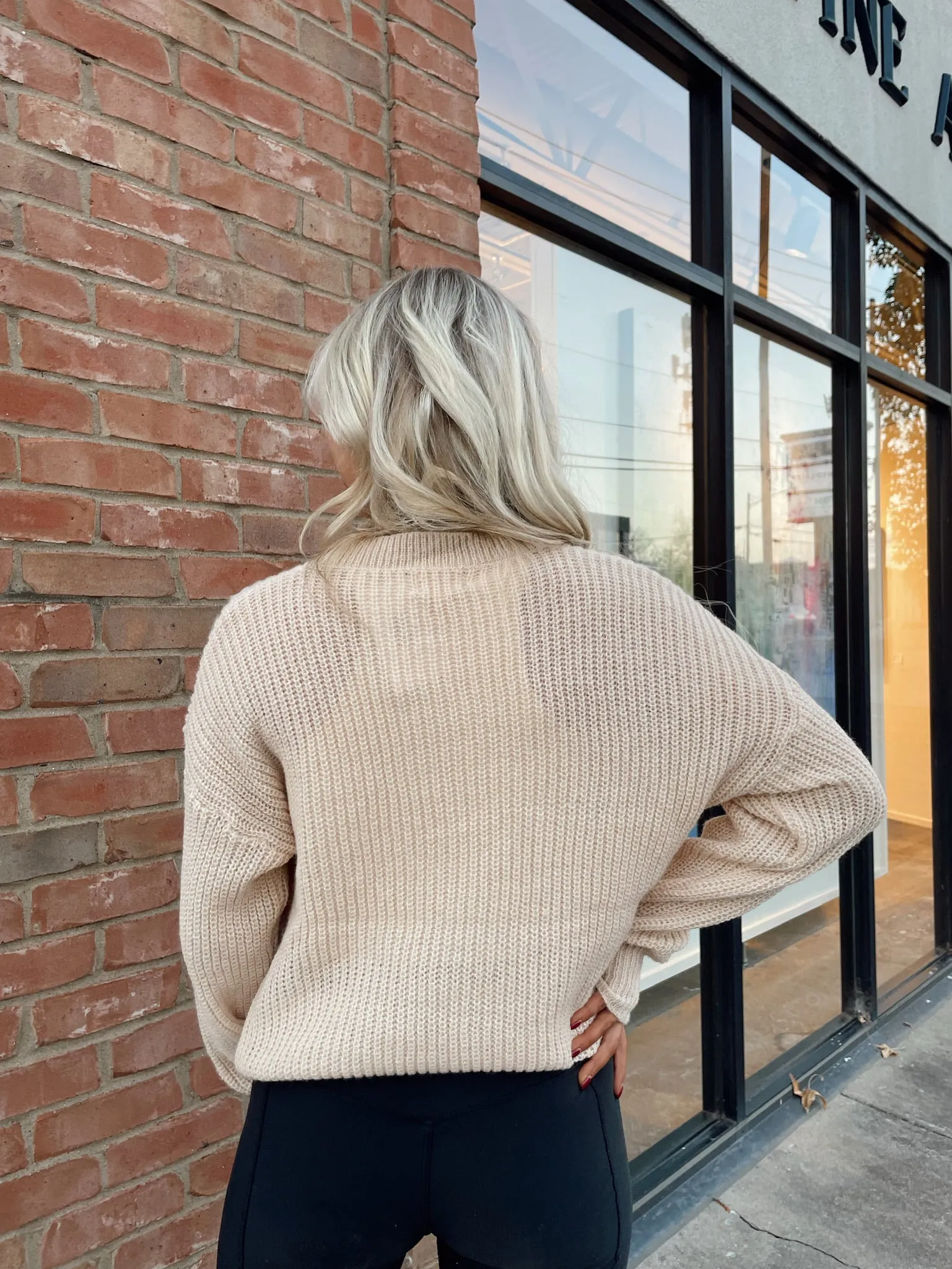 ReflectiveDetails DoubleStitched Construction Hello Fall Sweater