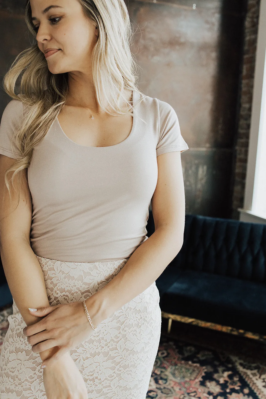 Breathable Material Diesel Double Layered Top