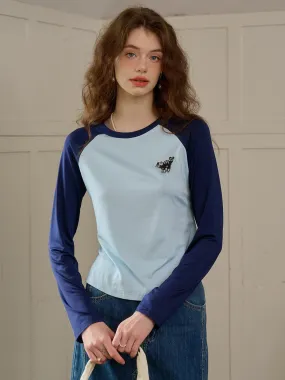 ??Final Sale??Judy Round Neck Embroidered Top Minimalist Styling UltraSoft Blend