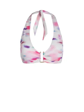 Shana Top In Hazy Ikat Ivory water sports