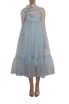 Soft Flow Mae Dress - Powder Blue