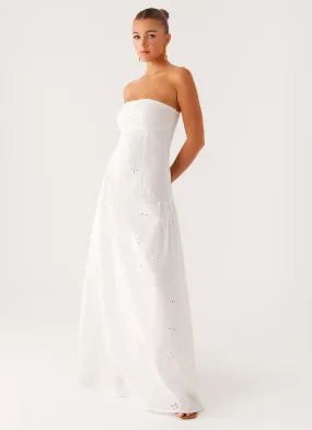 Festive Wear Sunkissed Maxi Dress - Ivory