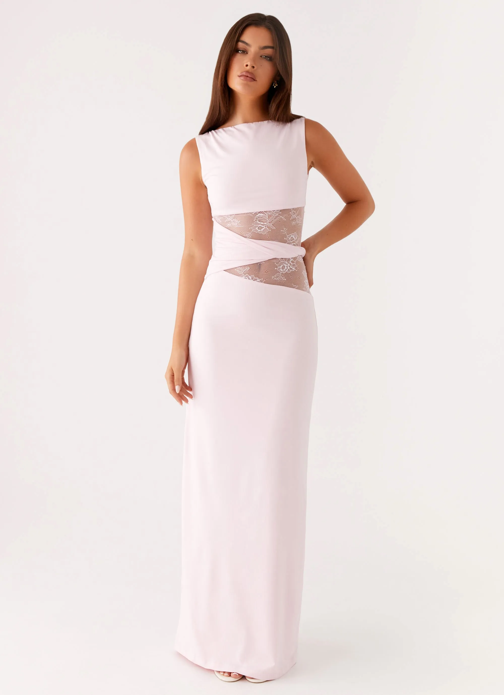 Karma Maxi Dress - Pink boho vibe Versatile Edge
