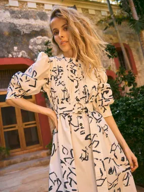 Stylish and Simple Flattering Cut Hunter Bell Lyle Dress Onyx Amaryllis