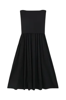 Marciella Dress in Black Leg-Lengthening