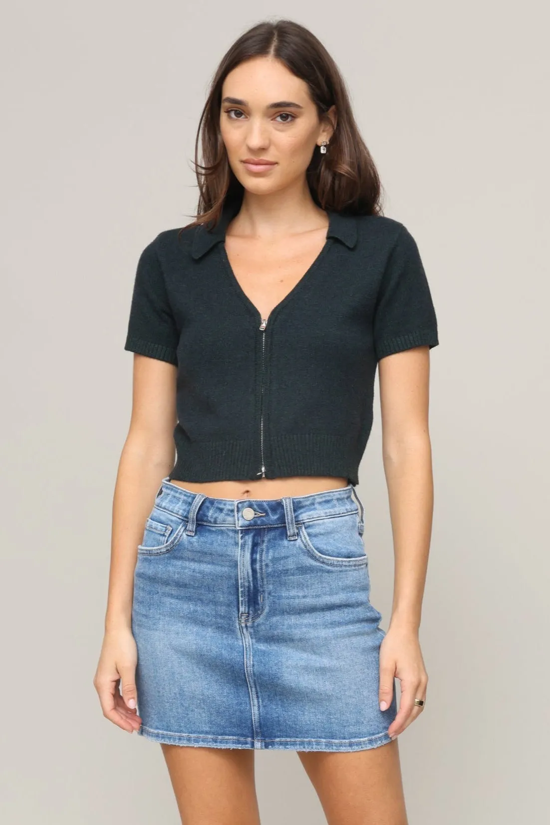 Sport Top Taylor Zip Cardigan