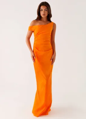 Calm Energy Ignite Maxi Dress - Orange