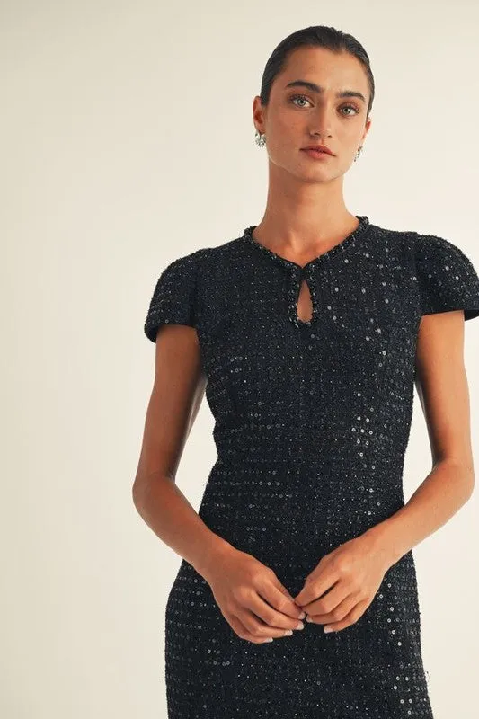 Ines Tweed Dress Effortless Fit Urban Touch