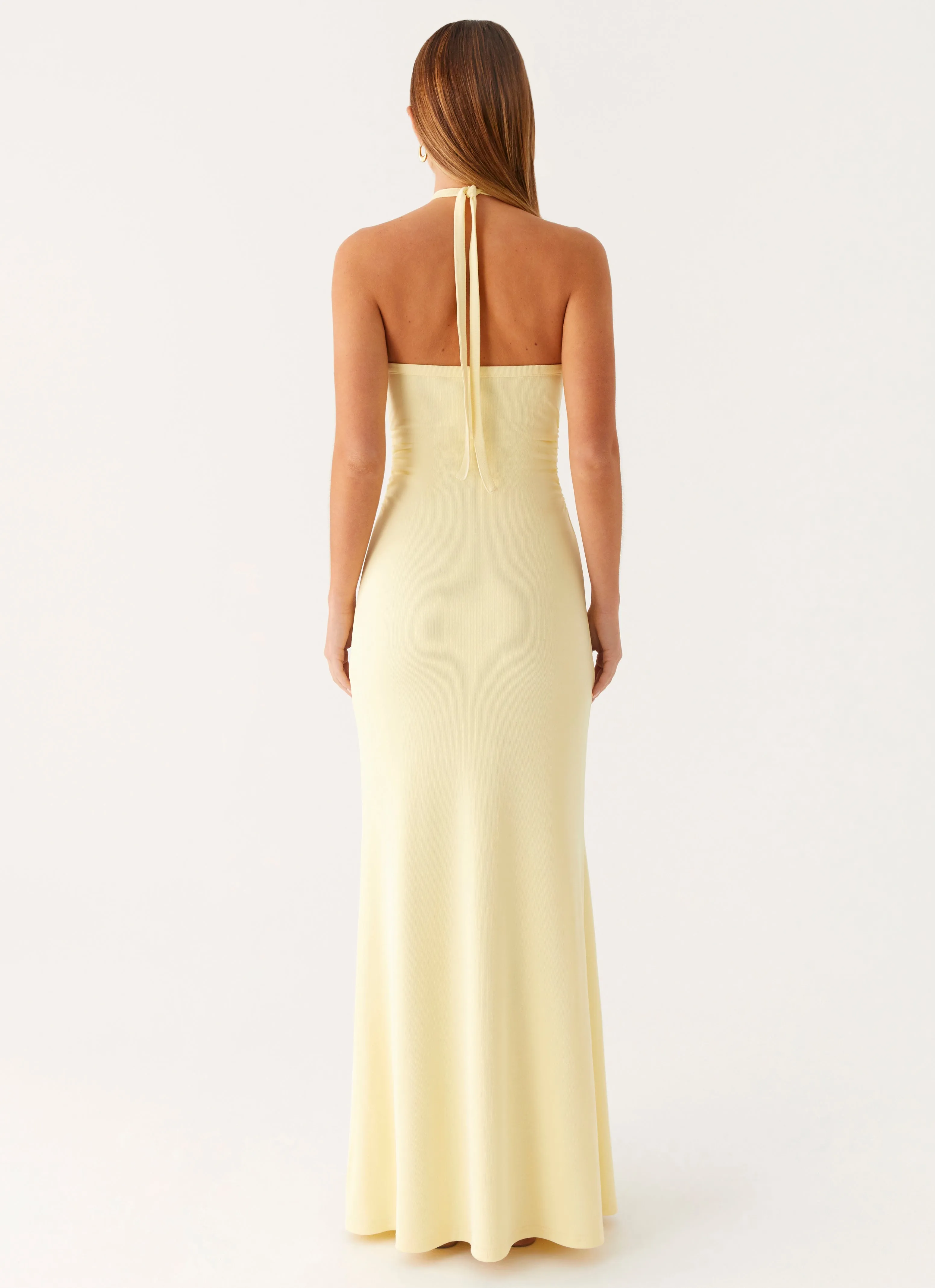 Calm Finish Work Vibes Instant Attraction Maxi Dress - Yellow