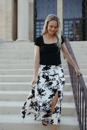 Thermal Insulation Tech FadeResistant Willow Square Neck Tee