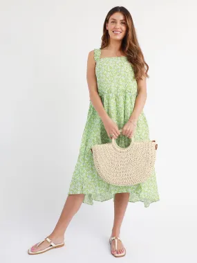 Irish Spring Maxi Elegant brunch outfit QuickReleaseClasp