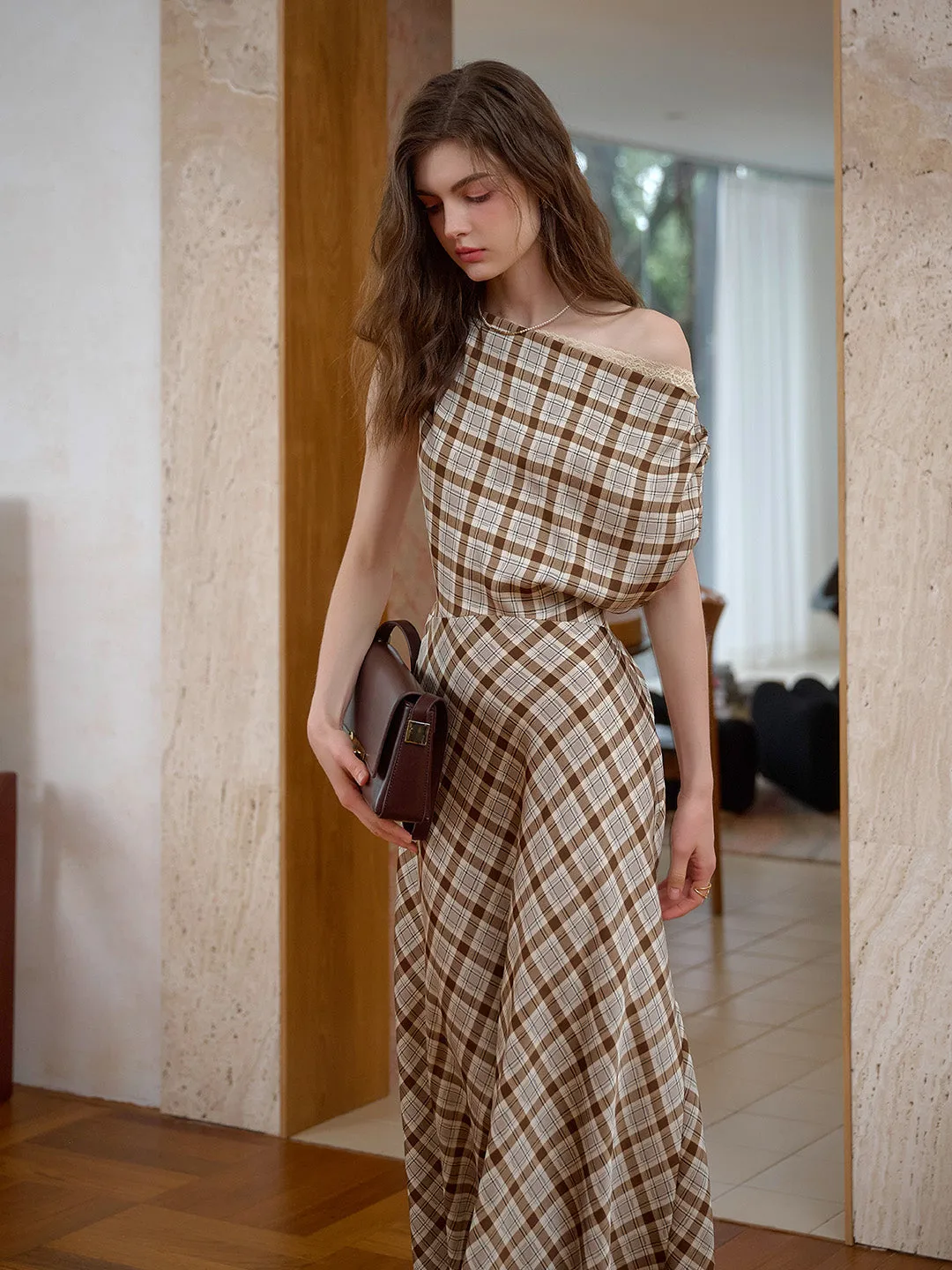 Smile Feel Isabel?Cowl?Neck?Sleeveless?Lysell?Dress